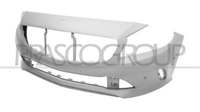 FRONT BUMPER-PRIMED-WITH MOLDING HOLES-WITH PDC+SENSOR HOLDERS