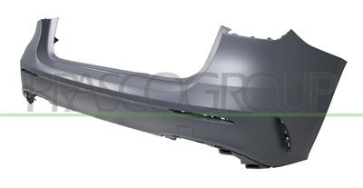 PARAURTI POSTERIORE-CON PRIMER-CON TAPPO COPRI GANCIO-CON TRACCE PDC E PARK ASSIST MOD. A 35 AMG