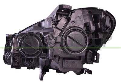 SCHEINWERFER RECHTS H7+H7-MIT LWR-MIT MOTOR-MIT TAGFAHRLICHT-SCHWARZ-LED