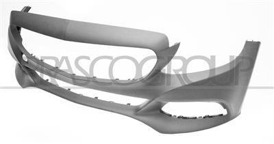 FRONT BUMPER-PRIMED-WITH HOLE FOR VIEW CAMERA-WITH CUTTING MARKS FOR PDC AND PARK ASSIST