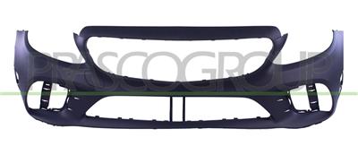 FRONT BUMPER-PRIMED-WITH TOW HOOK COVER