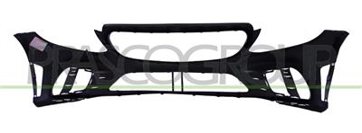 FRONT BUMPER-PRIMED-WITH TOW HOOK COVER