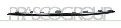 MODANATURA SINISTRA GRIGLIA RADIATORE PARAURTI ANTERIORE-SUPERIORE-NERA-LUCIDA MOD. C43 AMG NIGHT PACK