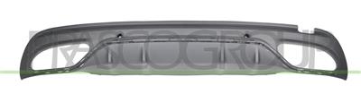 SPOILER PARAURTI POSTERIORE-NERO-GOFFRATO MOD. AMG