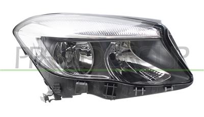 PROIETTORE DESTRO H7+H15-ELETTRICO-CON MOTORE-NERO