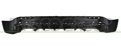 REAR BUMPER SPOILER-BLACK-TEXTURED FINISH-WITH SENSOR CUTTING MARKS FOR PDC