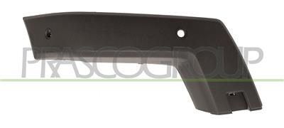 FRONT BUMPER MOLDING RIGHT-BLACK-TEXTURED FINISH-WITH HOLES FOR PDC+SENSOR HOLDERS MOD. OFF-ROAD