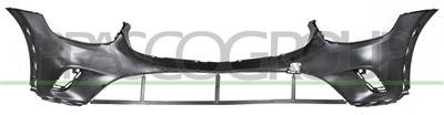 FRONT BUMPER-PRIMED-WITH TOW HOOK COVER-WITH CUTTING MARKS FOR PDC AND PARK ASSIST