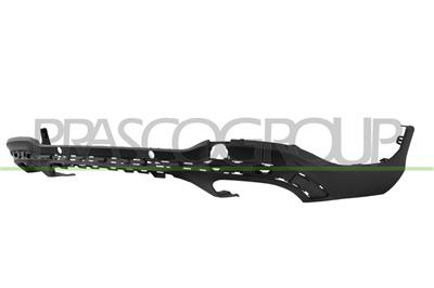 SPOILER PARAURTI POSTERIORE-NERO-GOFFRATO-CON TRACCE PDC MOD. AMG