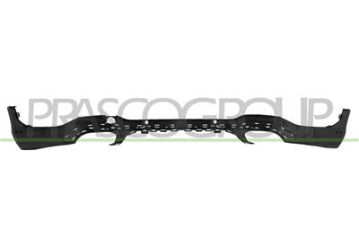 SPOILER PARAURTI POSTERIORE-NERO-GOFFRATO-CON TRACCE PDC MOD. AMG