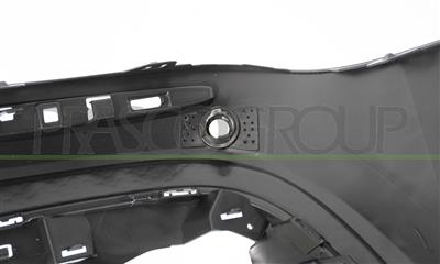 REAR BUMPER-LOWER-BLACK-TEXTURED FINISH-WITH PDC+SENSOR HOLDERS