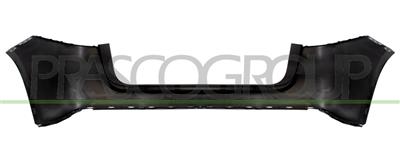 REAR BUMPER-PRIMED-WITH PDC CUTTING MARKS PDC AND PARK ASSIST