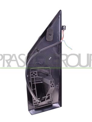 DOOR MIRROR RIGHT-ELECTRIC-HEATED-BLACK-ASPHERICAL-CHROME-5 PINS