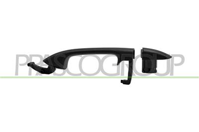 SLIDING DOOR HANDLE RIGHT/LEFT-OUTER-BLACK