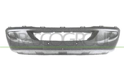 FRONT BUMPER-DARK GRAY-TEXTURED FINISH