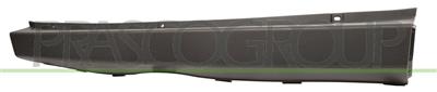 REAR BUMPER-CENTRE-DARK GRAY-TEXTURED FINISH