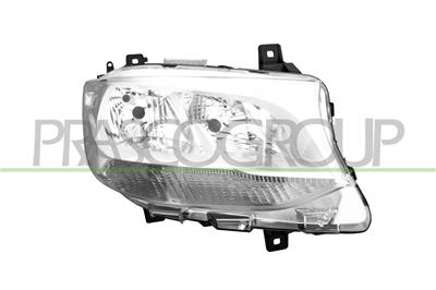 PHARE DROIT H7+H15 ELECTRIQUE AVEC MOTEUR