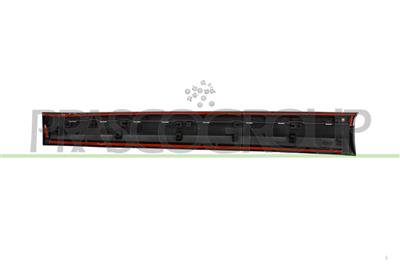 MOLDURA PUERTA DELANTERA DERECHA-LATERAL-INFERIOR-NEGRA-GRANULADA