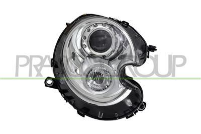 HEADLAMP RIGHT-XENON D1S+H1 ELECTRIC-WITH MOTOR-CLEAR LAMP