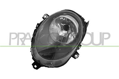 HEADLAMP LEFT H4-ELECTRIC-WITH MOTOR-CLEAR LAMP-VALEO TYPE MOD. 18 >