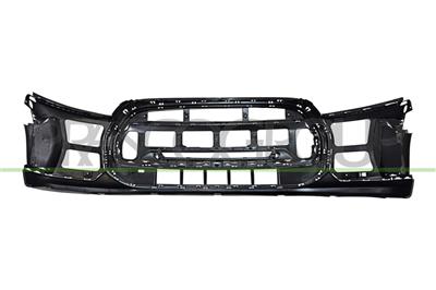 FRONT BUMPER-BLACK-TEXTURED FINISH-WITH PDC HOLES+SENSOR HOLDERS MOD. BEV