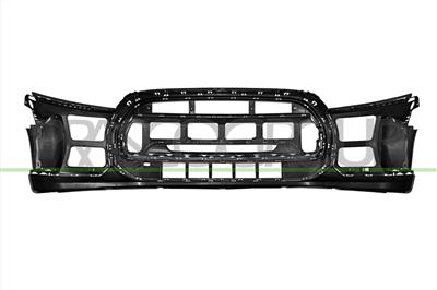 FRONT BUMPER-BLACK-TEXTURED FINISH-WITH CUTTING MARKS FOR SENSORS MOD. BEV