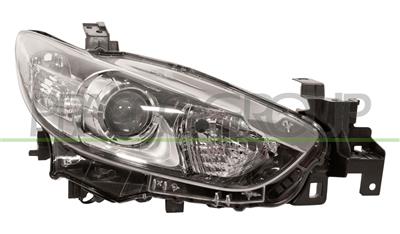 OPTICA DERECHA H11+H15 ELECTRICA-SIN MOTOR