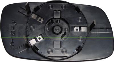 MIRROR GLASS BASE RIGHT-HEATED-CONVEX
