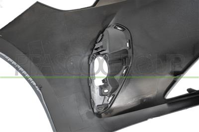 FRONT BUMPER-PRIMED-WITH TOW HOOK COVER-WITH CUTTING MARKS FOR PDC AND PARK ASSIST