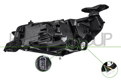 SCHEINWERFER RECHTS-MIT LWR-MIT MOTOR-LED-TYP VALEO