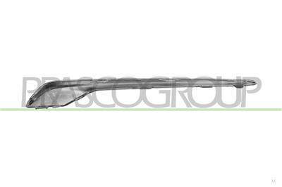 MODANATURA DESTRA GRIGLIA RADIATORE-CROMATA