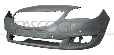 FRONT BUMPER-PRIMED-WITH PDC+SENSOR HOLDERS-WITH TOW HOOK COVER