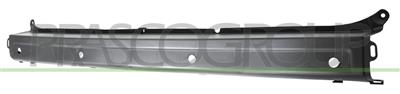 REAR BUMPER-CENTRE-BLACK-TEXTURED FINISH-WITH PDC+SENSOR HOLDERS