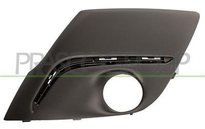 GRIGLIA SINISTRA PARAURTI ANTERIORE-NERA-CON SEDE FENDI-CON LUCE DIURNA-LED