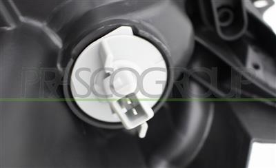 OPTICA DERECHA HIR2-PY21W ELECTRICA-SIN MOTOR-NEGRA-LED