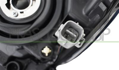 OPTICA DERECHA HIR2-PY21W ELECTRICA-SIN MOTOR-NEGRA-LED