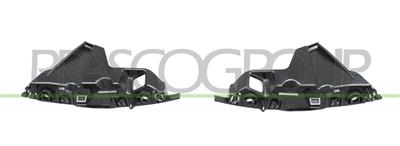 SET OF FRONT BUMPER BRACKETS (RIGHT+LEFT)