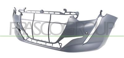 FRONT BUMPER-PRIMED-WITH PDC+SENSOR HOLDERS-WITH CUTTING MARKS FOR PARK ASSIST