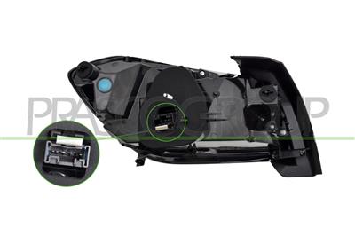 TAIL LAMP RIGHT-WITHOUT BULB HOLDER-VALEO TYPE