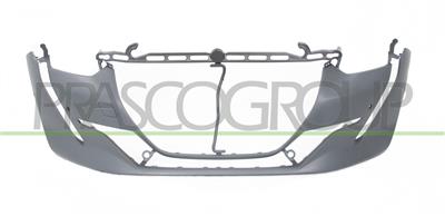 FRONT BUMPER PRIMED-WITH HOLES FOR PDC AND PARK ASSIST+SENSOR HOLDERS-WITH WING EXTENSION HOLES