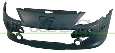 FRONT BUMPER-PRIMED-WITH FOG LAMP SEATS
