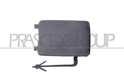 FRONT TOW HOOK COVER-BLACK-TEXTURED FINISH