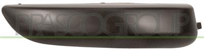 FRONT BUMPER MOLDING-RIGHT-BLACK