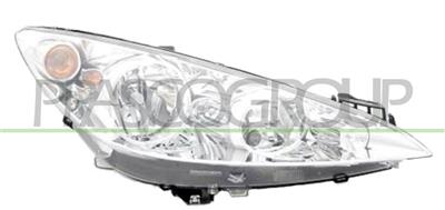 HEADLAMP LEFT H1+H7 ELECTRIC-WITH MOTOR