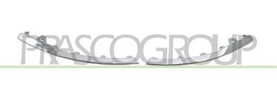 KIT MODANATURE GRIGLIE PARAURTI ANTERIORE-CROMATE-(DESTRA+SINISTRA)