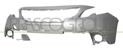 PARAURTI ANTERIORE-CON PRIMER-CON FORI MODANATURA MOD. OFF-ROAD