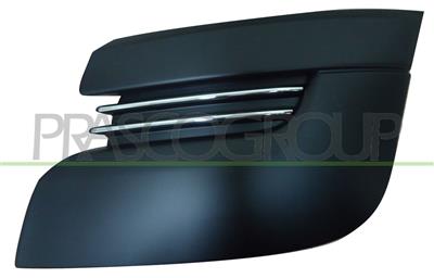 BUMPER GRILLE LEFT-BLACK