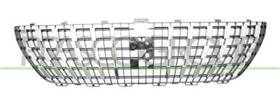 GRILLE CALANDRE NOIRE AVEC MOULURE CHROMEE'