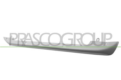 REAR BUMPER SPOILER-SILVER-PAINTED