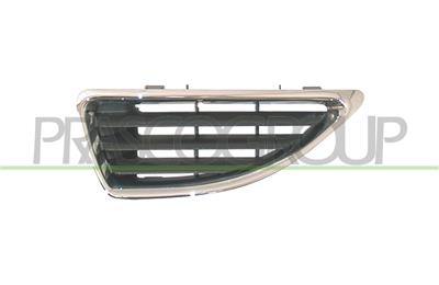 GRILLE CALANDRE GAUCHE CHROMEE/NOIRE 